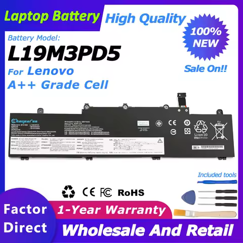 L19M3PD5 L19D3PD5 Laptop Battery For Lenovo Thinkpad E14 E15 Gen 2 5B10X02594 series 5B10X02606/TP00