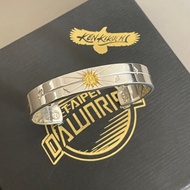 Kikuchi Kentei Dotted Golden Eagle Ray Bracelet M Size (Medieval) kenkikuchi Handmade Japanese Silve