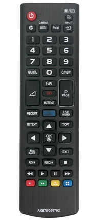 AKB75055702 Replaced Remote fit for LG TV 43UH610V-TB 43UH610T-TB 43UH610Y-TB 43UH617V-TB 43UH617T-T