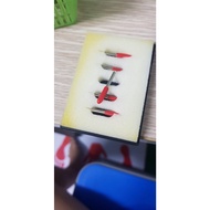 Set of 5 decal letter cutters (5 pieces/1 box)