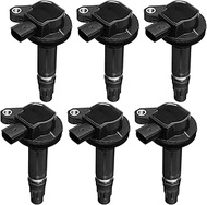 Set of 6 UF553 Ignition Coil Pack Compatible with Edge Taurus Explorer Flex Fusion Mustang F150 Linc