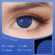 [Sẵn] Lens lưới cosplay Shinobu/Hinata/Rizu/Ino - Kính Áp Tròng hóa trang màu đỏ tím vàng xanh [Miu 