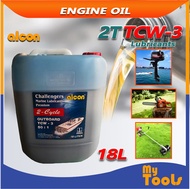 Mytools READY STOCK Alcon TCW3 Engine Oil 18 Liters Outboard Marine Lubricants 2-Stroke (Made in UAE)