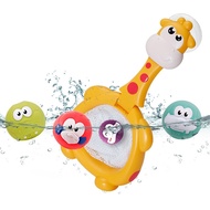 Kids Shower Bathtub Cute Bath Toys Baby Shower Toys Bathtub Kids Play Water Squishy Animal Fishing Net Kids Bathing Game