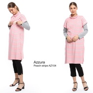 Just Mom AZZURA peach stripe nursing clothes AZ104