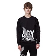 BOY LONDON-Boylondon Eagle Cross Printed Sweatshirt-BG3TL002