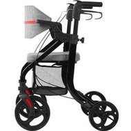 德國康倍星老人助行器助走器折疊便攜輪椅殘疾人老年人手推車可坐