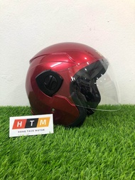 BKP Helmet V9 With Visor / Helmet Termurah Siap Visor Sirim Approved