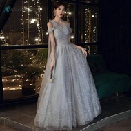 ALANERO Bling Bling Sequins Glitter Elegant Classy Formal Event Pink Luxury Evening Dress Dinner Par