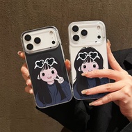 3in1 Yummy Girl Candy Color Phone Case For Iphone Ip15 15 Pro 15plus 15 Pro Max 16 16pro 16plus16pro