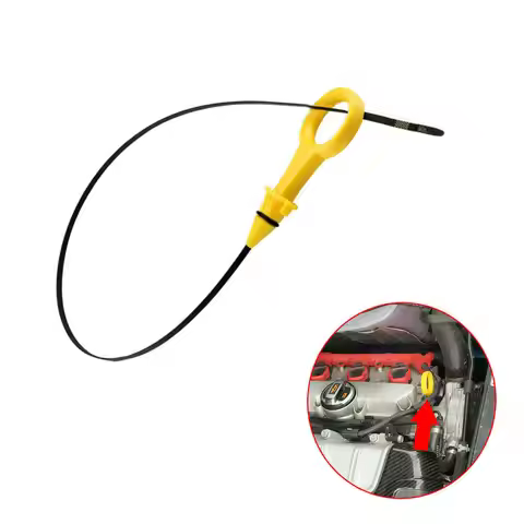 1Pcs Auto Engine Oil Dipstick Car Engine Auxiliary For Audi A4 A5 VW 2.0T B8 B9 2009-2017 06H115611E
