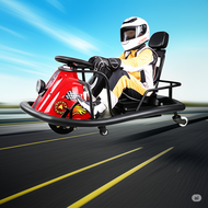 โกคาร์ท Crazy Cart Drift 36v วิ่งไกล 20km รถผู้ใหญ่ไฟฟ้า เด็กโต ล้อยาง ดริฟท์แรง