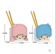 Jekca Sanrio Little Twin Stars 積木筆筒/手機架  畢業禮物 生日禮物 結婚禮物
