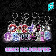 COOL HOLOGRAPHIC KEYCHAIN LATEST VIRAL HOLOGRAPHIC KEYCHAIN