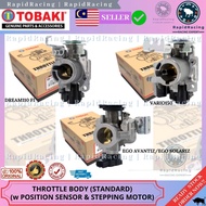 SRL115 FI VI/V2<< TOBAKI STANDARD THROTTLE BODY+POSITION SENSOR+STEPPING MOTOR STD TPS YAMAHA SRL 11