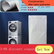 YQ41 Midea Little SwanCOLMOWashing Machine Dryer Cover Waterproof and Sun Protection Double Layer Stacked Washing and Dr