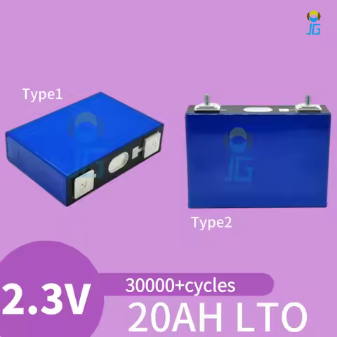 A+ 30000 Cycles 2.3V 20Ah Lithium Titanate Cell 25C Discharge for DIY 12V 24V 48V 100Ah 200Ah LTO Ba