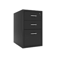 ตู้ลิ้นชักเหล็ก 3 ชั้น สีดำ รุ่น SH0176BK