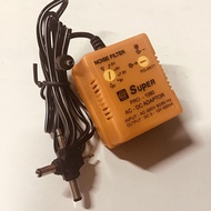 Adaptor Super 450mA nhiều jack cắm - Từ AC INPUT 220V ra DC Output 3V - 12V