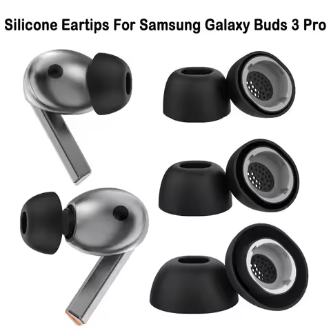 1Pair S/M/L Earphone Eartips Silicone Replacement Ear Tips In-ear Ear Plugs for Samsung Galaxy Buds 
