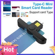 SPVPZ Usb Card Reader Portable Card Reader for Online Banking Digital Signatures Type-c Sim Cloner for Bank Tax Declaration Citizen Ic Card Emv Sd Tf Id Cards for Southeast