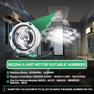Upgraded 8832N 8832NA Blower Motor 100CFM for Nutone 8832NA A Unit, 84757 JA2B099N Pure Copper Bathr