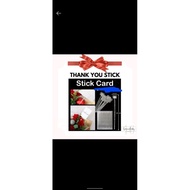 Stick Card/ Card - greeting card holder - gift card - gift - greeting card