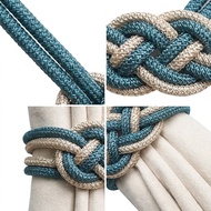 【8NEW】Magnetic Curtain Tiebacks: Stylish Woven Drapery Holders for Elegant Rooms