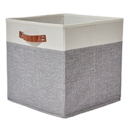 22L/27L/36L Clothes And Toy Storage Box Modern Fabric Storage Box with Handles Stackable Storage Bas