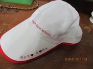 白色紅邊 棒球帽 鴨舌帽 捐血帽