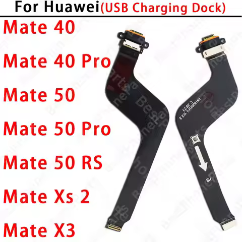 For Huawei Mate40 Mate50 Pro RS Porsche Design Mate Xs 2 X3 New USB Charging Port Dock Board Connect
