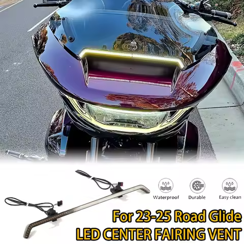 2023-2025 Harley Touring CVO 117/121ci FLTRX Road Glide ST LED Fairing Vent Trim Lights for FLTRXSE 