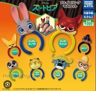 迪士尼zootopia扭蛋優獸大都會戒指judy瘋狂動物城朱迪上海迪士尼扭蛋