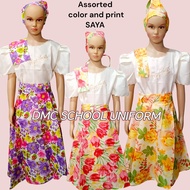 PRINTED FILIPINIANA COSTUME FOR KIDS