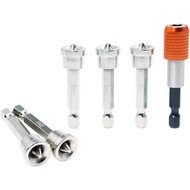 AUTOTOOLHOME 6pcs Bit Skru Drywall Magnetik Drywall Skru Setter Bit Pemacu untuk Papan Eternit denga