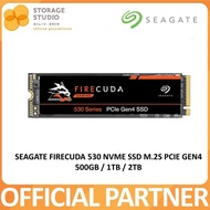 SEAGATE FireCuda 530 NVME SSD M.2 500GB / 1TB / 2TB.Singapore Local Warranty 5 Years. **SEAGATE OFFICIAL PARTNER**