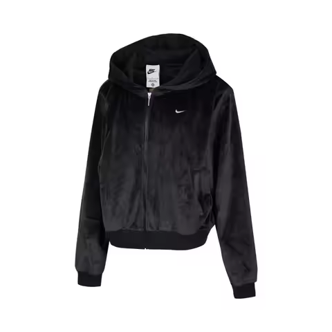 NIKE 2025 Women's AS W NSW NK CHLL VLR FZ HDY Knitted Coat HJ0958-010