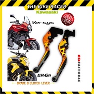 CNC BRAKE & CLUTCH LEVER ADJUSTABLE ER6N / F VERSYS650