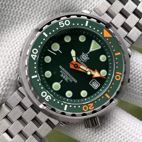 STEELDIVE SD1975C Mens Automatic Watches Men Dive Watch 300m Waterproof Mechanical Wristwatch C3 Lum