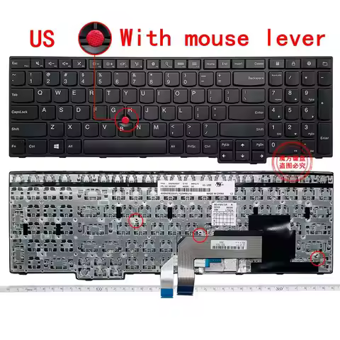 FR/US/BR/AR/RU Laptop keyboard for LENOVO e550 e550c e555 e555c e560/p e565 sn20f22485 00hn085 00hn0