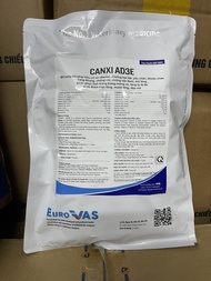CANXI AD3E Eurovas Bổ sung khoáng hữu cơ Vitamin và Biotin cho vật nuôi yếu chân bại liệt căn mổ lôn