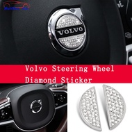 Volvo Volvo car Steering wheel logo decoration sticker Car accessories suitable for S40 S60 S80 S90 