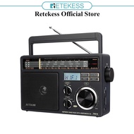 Retekess TR618 Portable Radio FM AM SW Radio Receiver with Digital MP3 Player