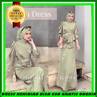 Contemporary Women's Wedding Tops Semi Brukat Dreas Muslim Dresses Luxury Beautiful and Trendy Musli