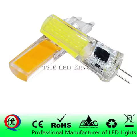 220V G9 LED G4 LED G9 AC DC 12V Replace Halogen 10W 20W 35W 50W COB LED Lighting Lights Spotlight Ch