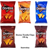 Doritos Tortilla Chips Cool Ranch, Nacho Cheese, Taco, Smokin' BBQ, Spicy Nacho 198.4g