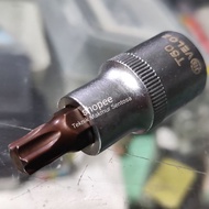 MATA Star Bit Socket 1/2" T50 / T55 Star Sock Wrench Eye 1/2 Inch T 50 / T 55