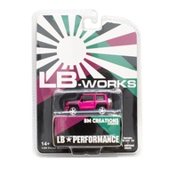 BM CREATIONS 2019 LB WORKS LBWK SUZUKI JIMNY GLITTER DARK PINK / GLITTER GREEN