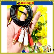 Av conversion cable with 2 lotus heads to 2 lotus heads - CH2 HCM