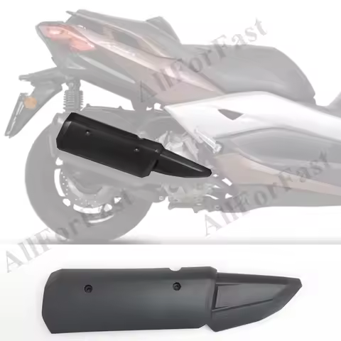 Fit for YAMAHA 2018 - 2022 XMAX250 XMAX300 Exhaust Pipe Cover XMAX X-MAX 300 2017 208 2019 2020 2021